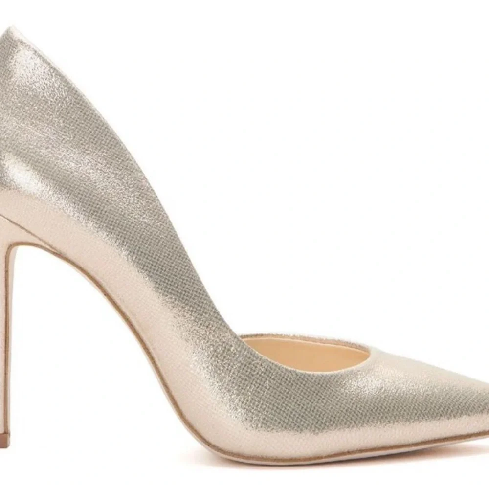 🥂GLAM! Champagne “Claudette” D’Orsay Pump -Jessica Simpson -Size 7 BRAND NEW! - Picture 3 of 9